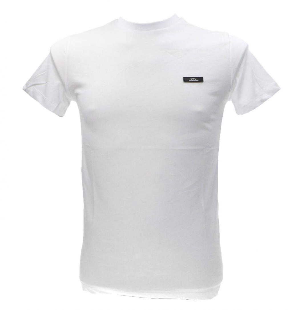 T-SHIRT REGULAR CNC Bianco Nero 1