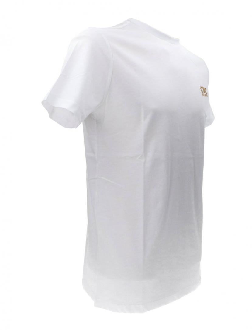 T-SHIRT REGULAR CNC Bianco Oro 2