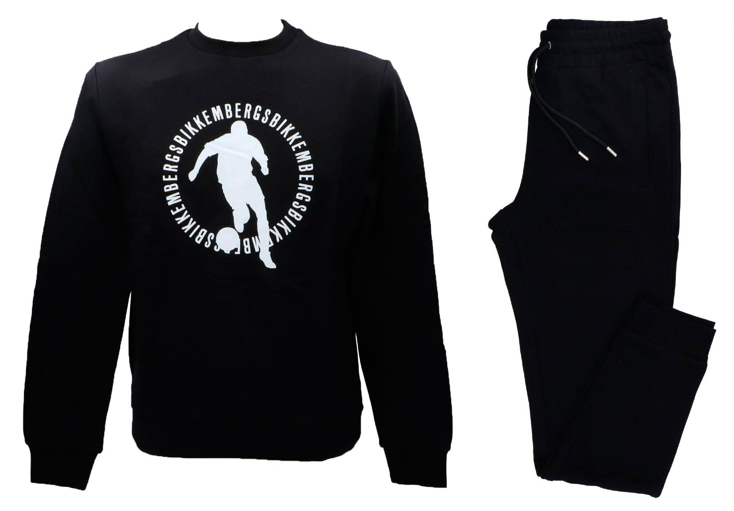 Bikkembergs Tute Tute SET BKK COMPLETO TUTA 0466 Nero