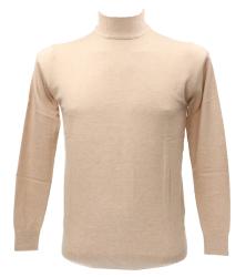 Over D Maglioni Maglioni COLLO LUPETTO M13 Beige