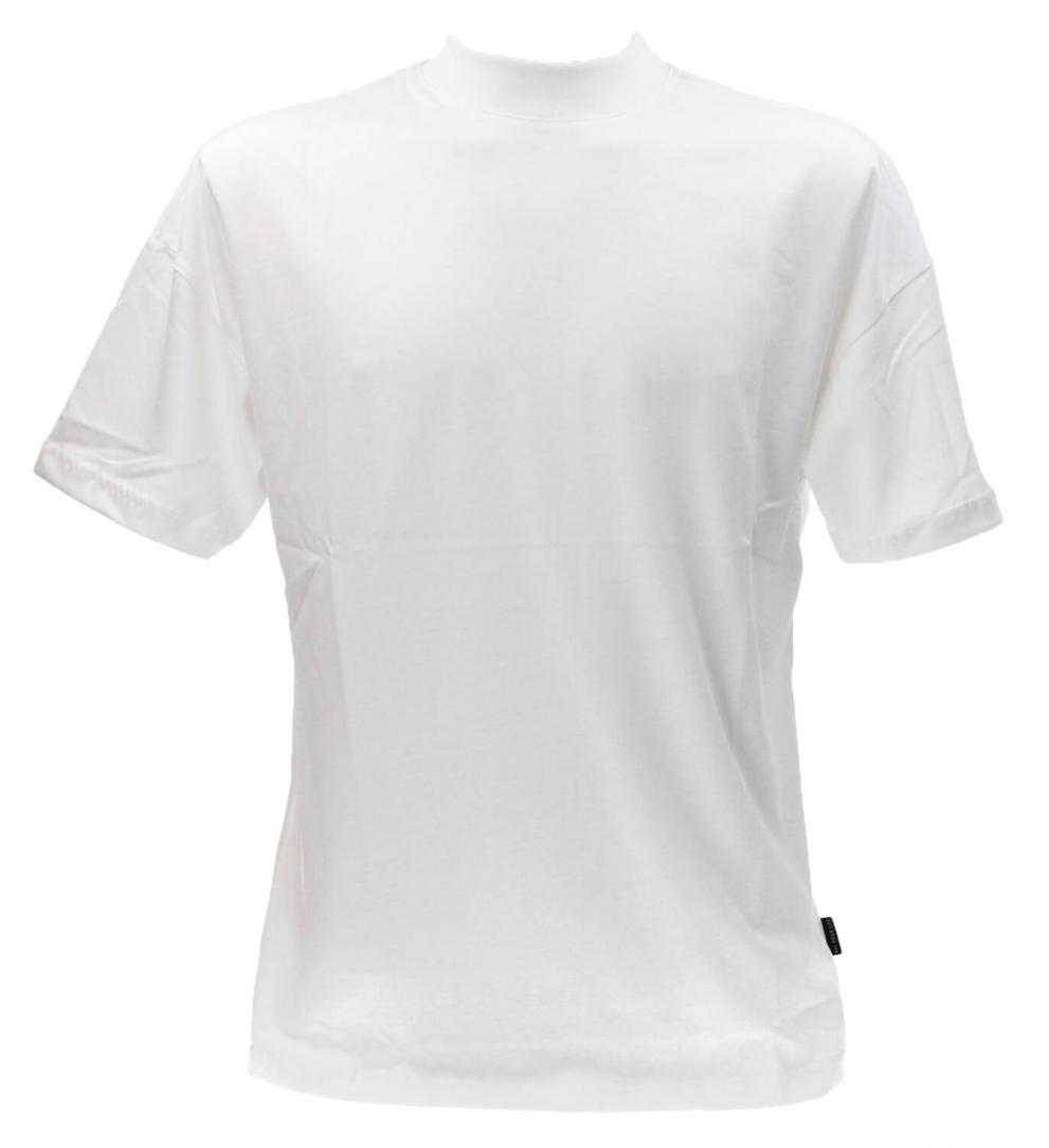 T-SHIRT OVER LUPETTO T25 Bianco 1