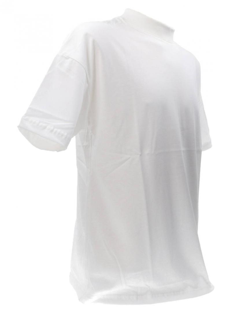 T-SHIRT OVER LUPETTO T25 Bianco 2