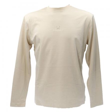 T Shirt Uomo T-SHIRT CURTABI Beige Panna