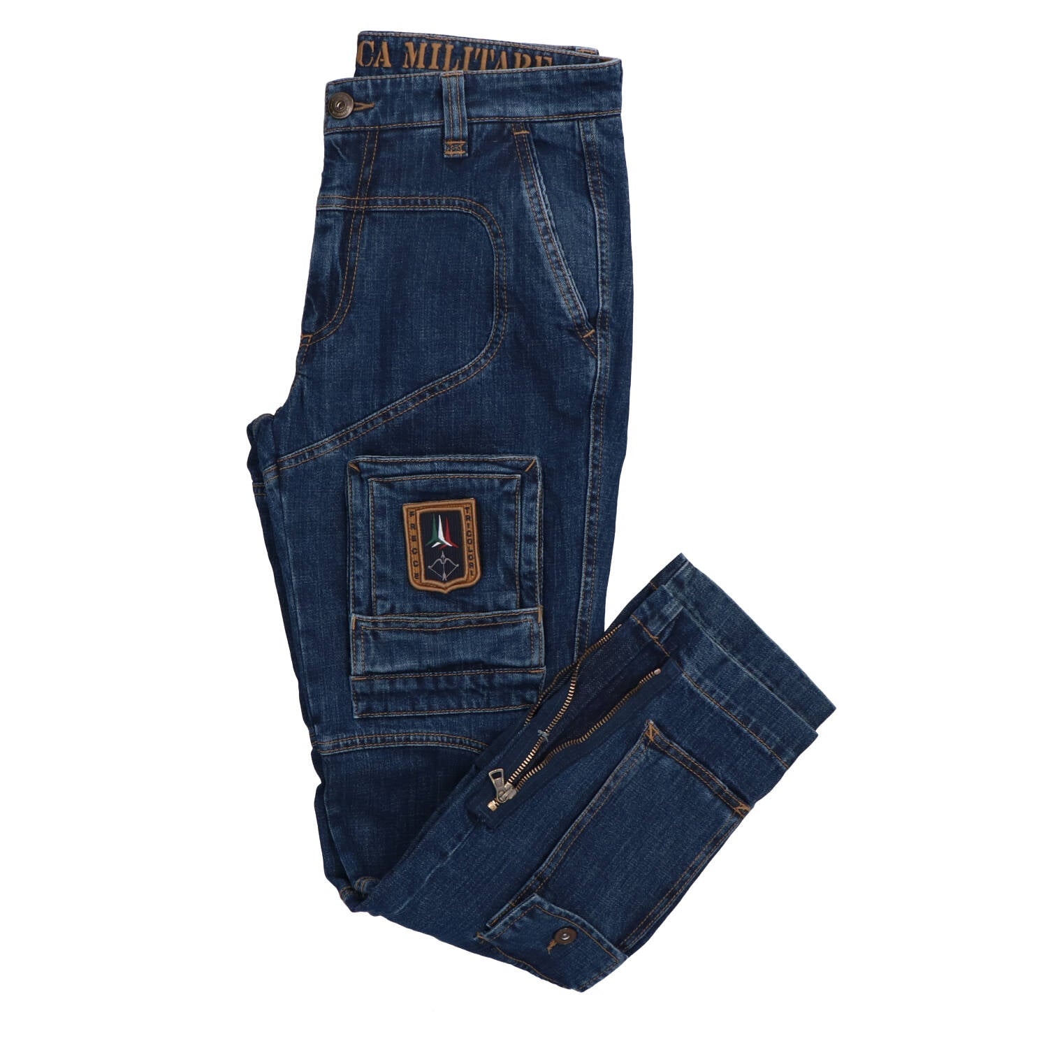 Aeronautica Militare Pantaloni Pantaloni ANTI-G PANTALONE 1557/939 Denim