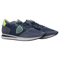 Sneakers Trpx low man azzurro giallo fluo