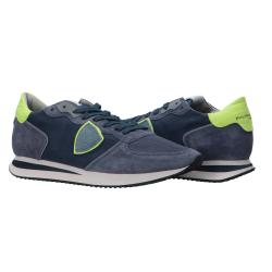Sneakers Trpx low man azzurro giallo fluo