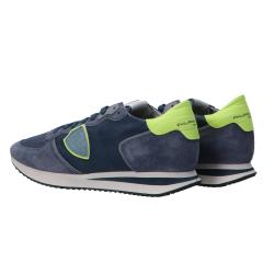 Sneakers Trpx low man azzurro giallo fluo