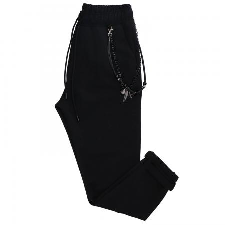 Pantaloni Uomo PANTALACCIO TAPERED P53 Nero