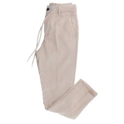 Over D Pantaloni Pantaloni PANTAMOLLA CAPRI SLIM P20 Beige