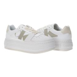 Sneakers BOLD FLATF LOW LACEUP MIX Bianco