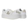Calvin Klein Sneakers Sneakers BOLD FLATF LOW LACEUP MIX Bianco - Foto 3