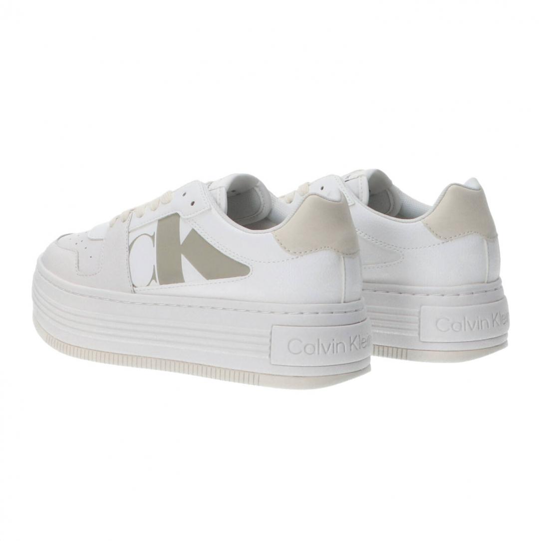 BOLD FLATF LOW LACEUP MIX Bianco 4