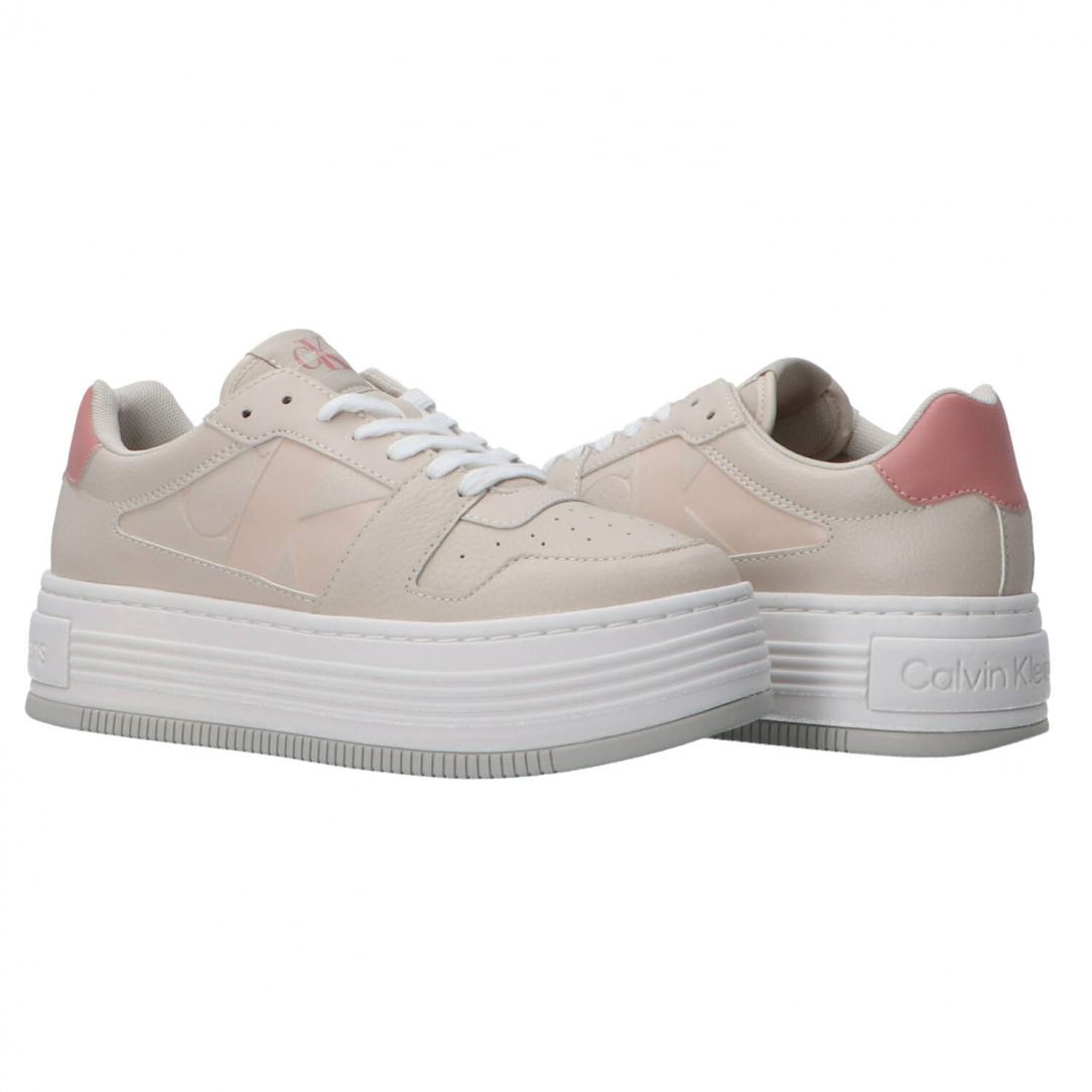 BOLD FLATF LOW LACEUP MIX Beige 3