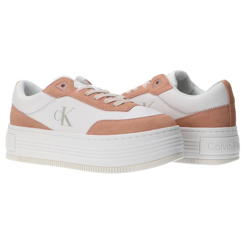 Sneakers BOLD FLATF LOW LACE TUMB Bianco