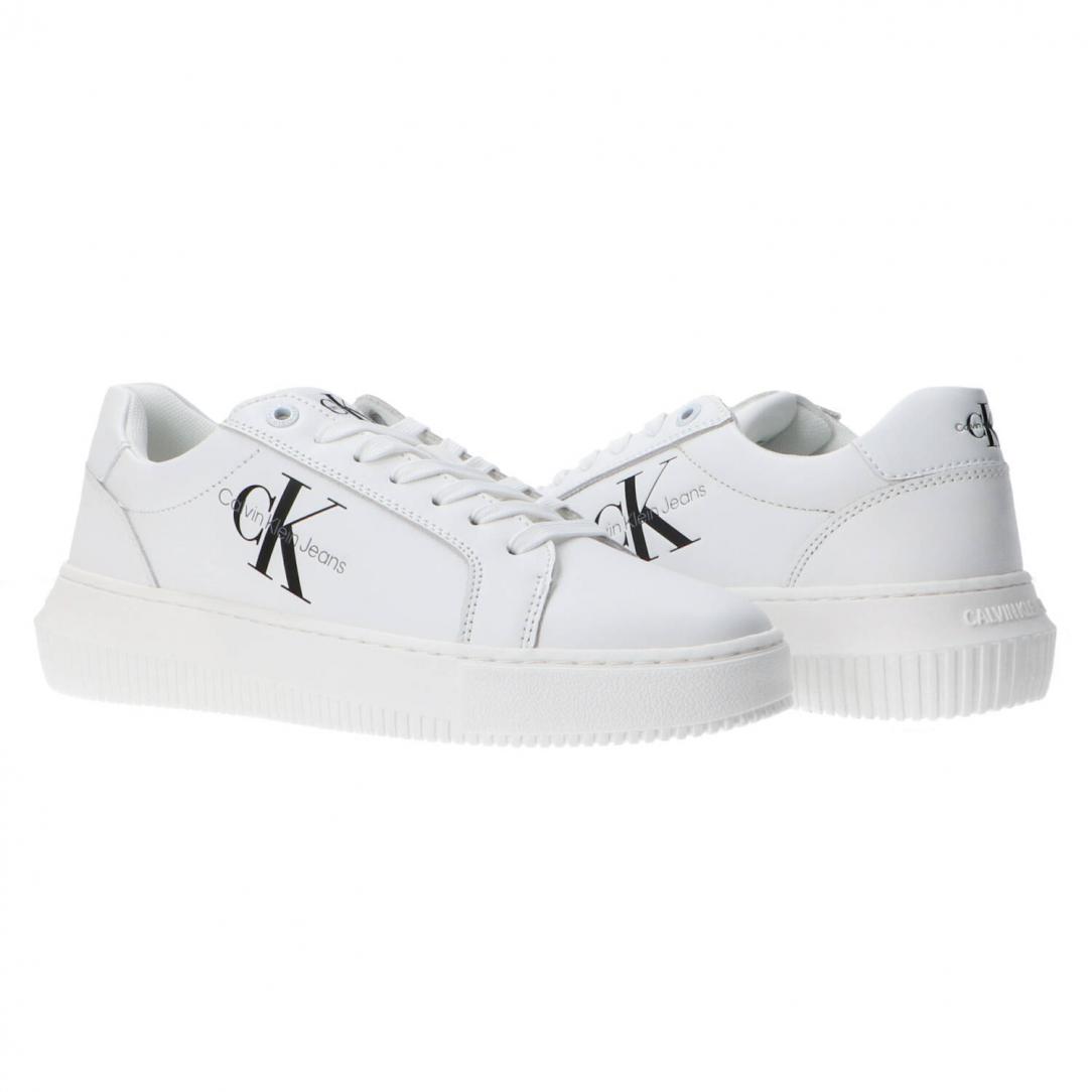 CHUNKY CUPSOLE LACEUP Bianco 3