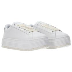 Sneakers BOLD FLATF LOW LACE TUMB Argento
