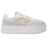 Sneakers BOLD FLATF LOW LACE TUMB Beige tela