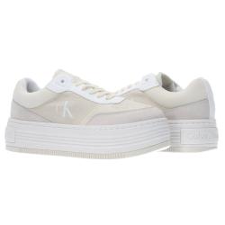 Sneakers BOLD FLATF LOW LACE TUMB Beige tela