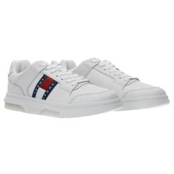 Sneakers THE BROOKLYN LEATHER Bianco multicolore