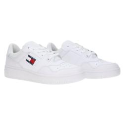 Sneakers Retro Basket cupsole tumble Bianco
