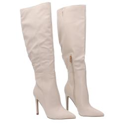 Stivaletti e Stivali GD849 ecoleather Beige