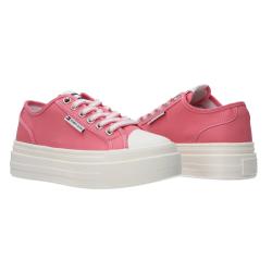 Sneakers FOXING FLATFORM Rosa