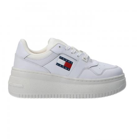 Sneakers Donna NEW TJW RETRO BASKET Bianco