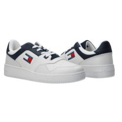 Sneakers Retro Basket cupsole tumble Blu