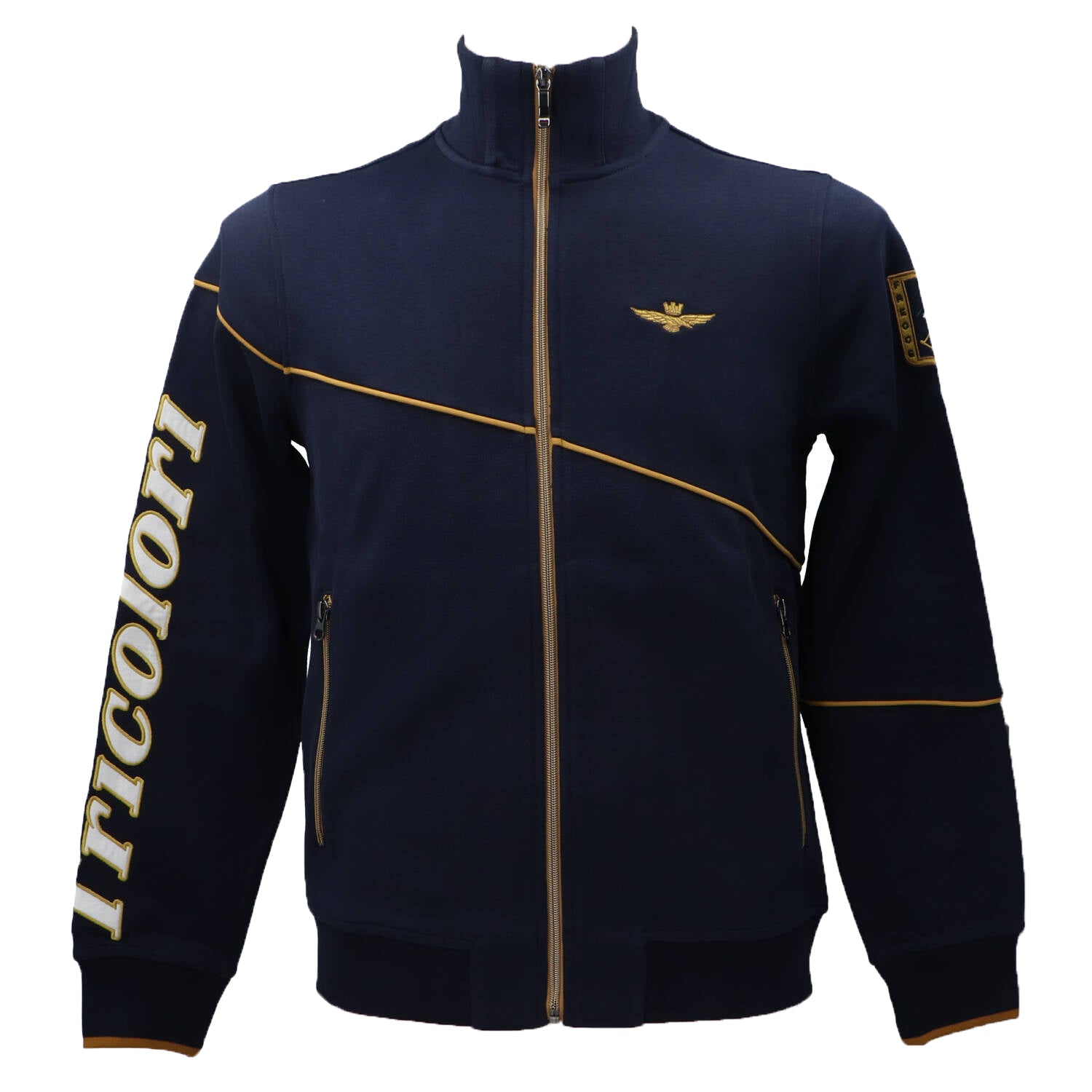 Aeronautica Militare Felpe Felpe FELPA COLOR BLOCK Blu