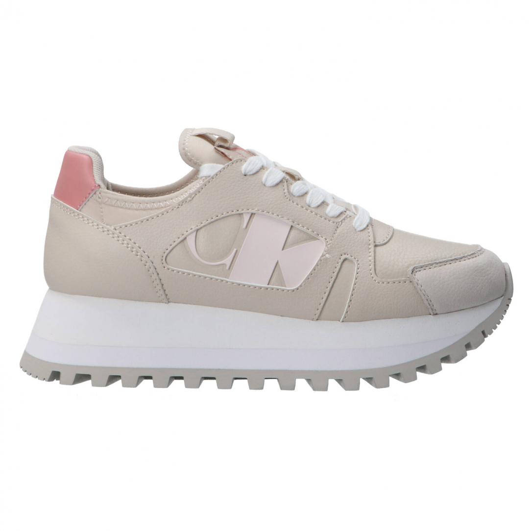 Runner low laceup Beige 1