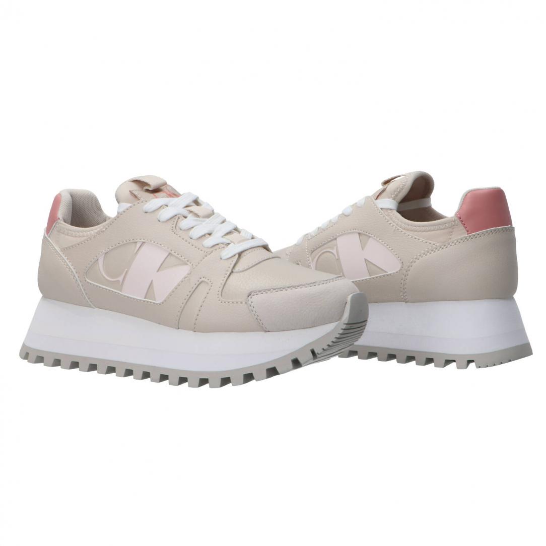 Runner low laceup Beige 3