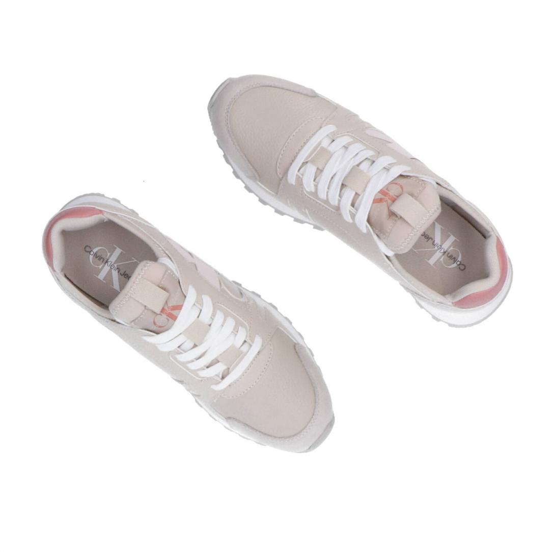 Runner low laceup Beige 5