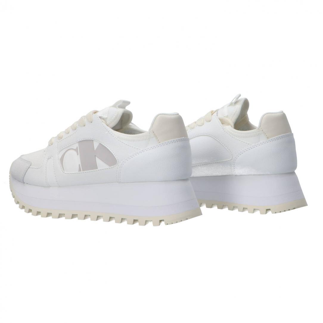 Runner low laceup Bianco 4