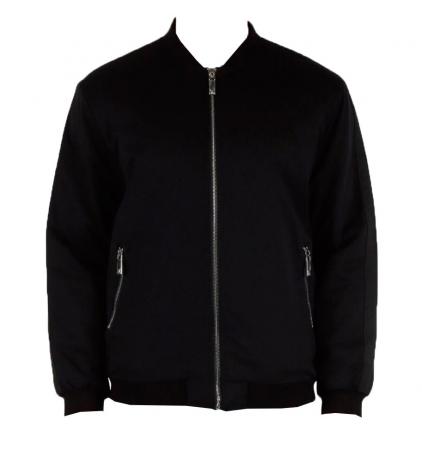 Giubbotti Uomo BOMBER LUCKEN Nero