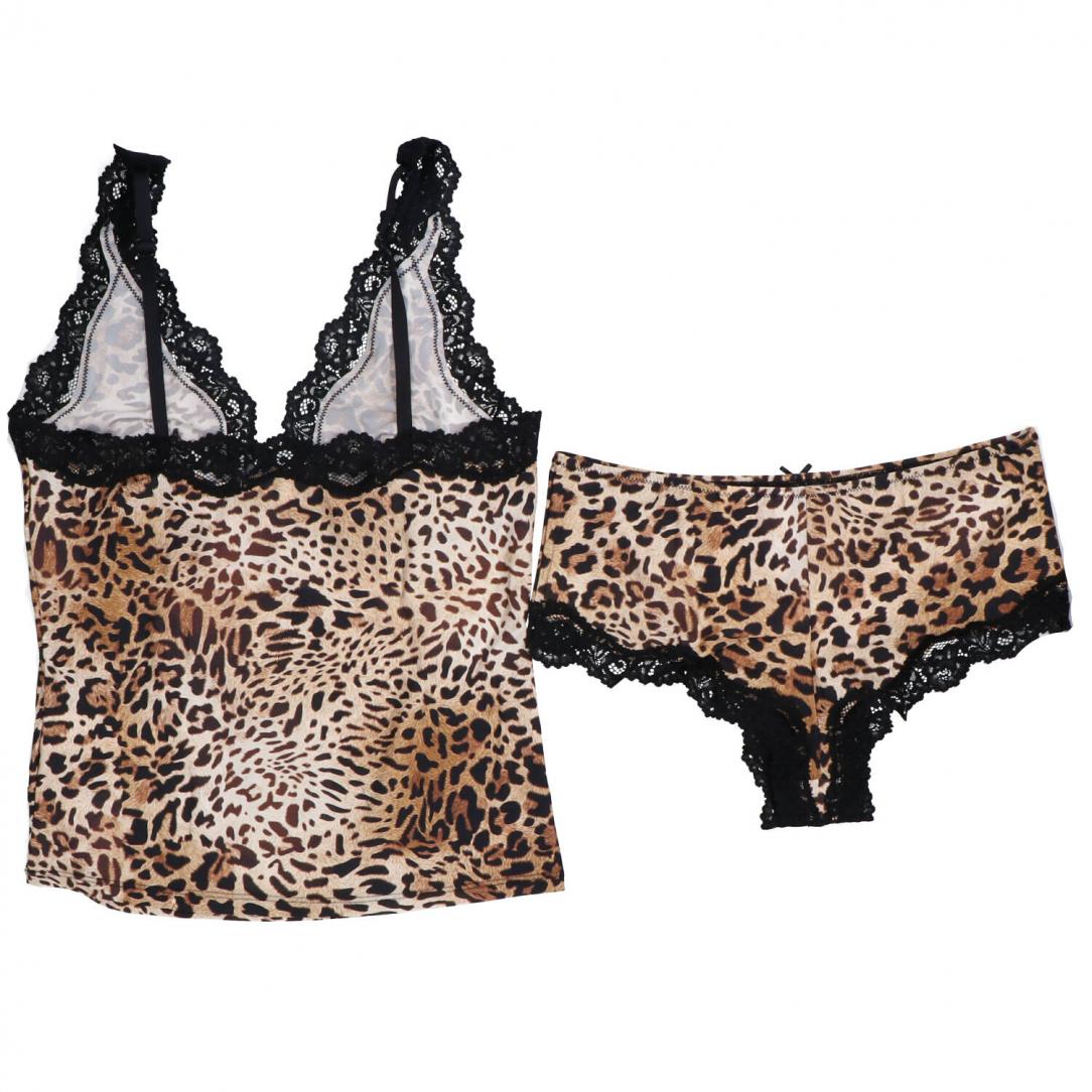 TOP CULOTTE SET Multicolore Leopard TOP CULOTTE SET Multicolore Leopard 2