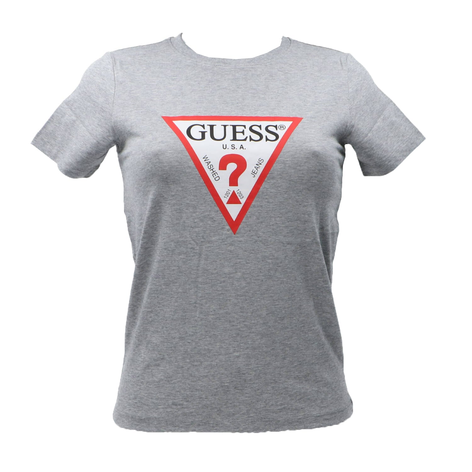 Guess T-shirt T-shirt SS CN ORIGINAL TEE Grigio Chiaro