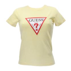 Guess T-shirt T-shirt SS CN ORIGINAL TEE Giallo