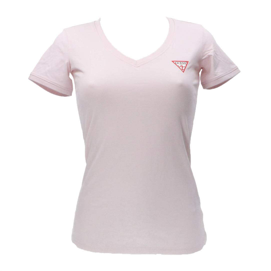 SS VN MINI TRIANGLE TEE Rosa 1