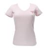 Guess T-shirt W2YI45J1314 SS VN MINI TRIANGLE TEE Rosa - Foto 2
