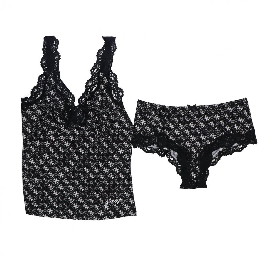 TOP CULOTTE SET Nero TOP CULOTTE SET Nero 1