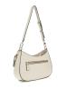 Guess Borse a spalla Borse a spalla NOELLE TOP ZIP SHOULDER BAG Off White - Foto 2