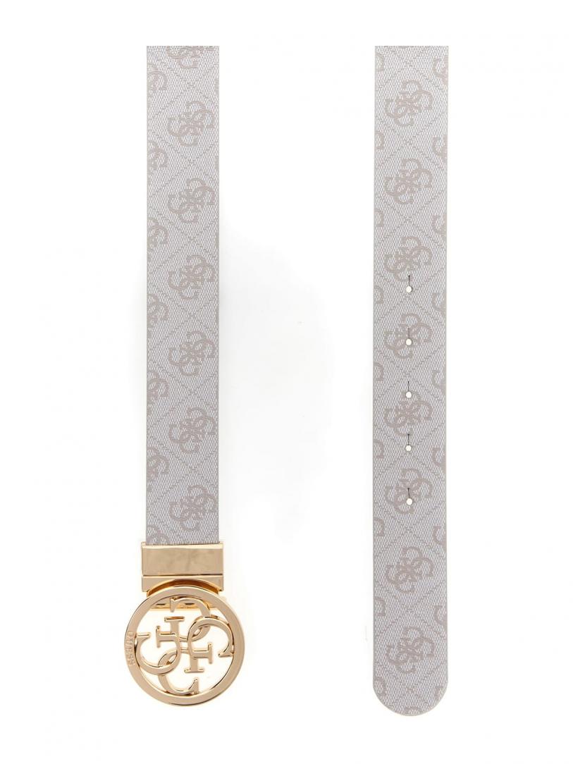 NOELLE ADJ & REV PANT BELT Bianco NOELLE ADJ & REV PANT BELT Bianco 2