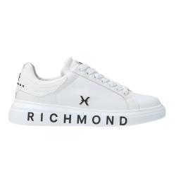 Richmond Sneakers Sneakers Leather strass woman Bianco