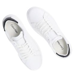 Sneakers Low top lace up bicolor Bianco