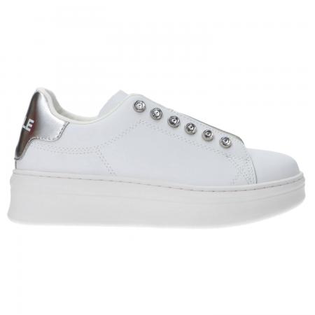 Sneakers Donna GACAW1304 LEATHER Argento