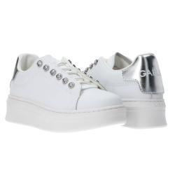 Sneakers GACAW1304 LEATHER Argento