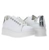 Gaelle Paris Sneakers Sneakers GACAW1304 LEATHER Argento - Foto 3