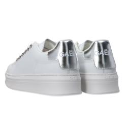 Sneakers GACAW1304 LEATHER Argento
