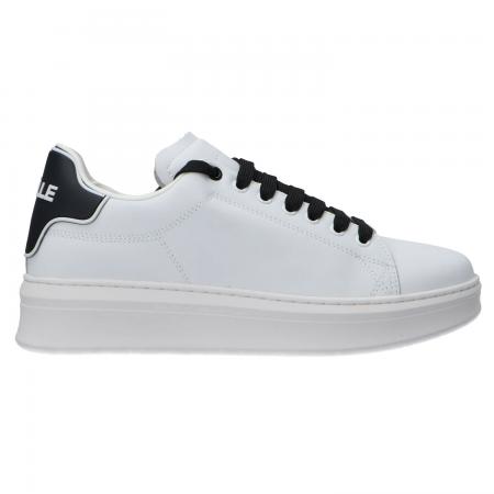 Sneakers Donna Ecopelle rubber patch linea...