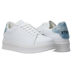 Sneakers Ecopelle rubber patch linea GACA Denim